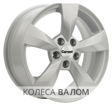 Khomen Wheels KHW1504 (15_Polo) 6x15 5x100 ET40 57.1 G-Silver